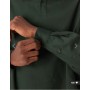 ASOS DESIGN oversized overhead shirt in green twill