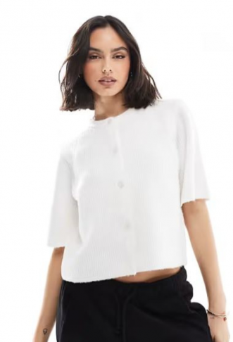Pieces soft knit short...