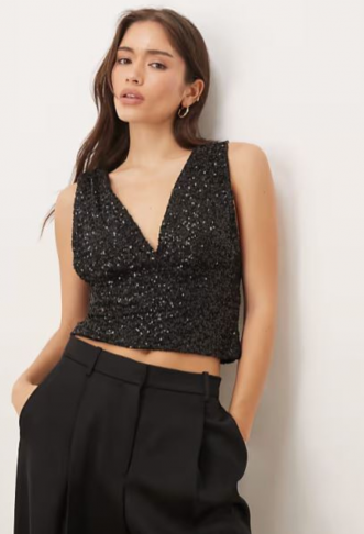 Gina Tricot front sequin...