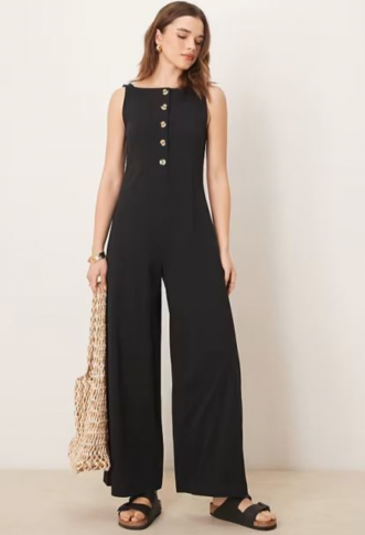 ASOS DESIGN button through...