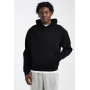 ASOS DESIGN essentials boxy hoodie in black