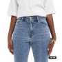 ONLY Emily high waisted straight leg jeans in light wash
