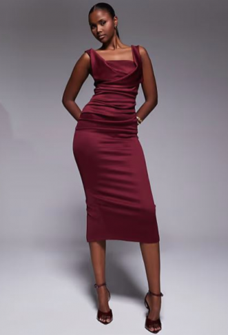 ASOS DESIGN square neck...