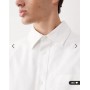 ASOS COLLECTIVE oversized oxford shirt in white