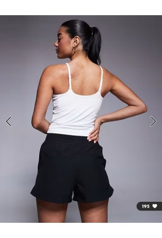 adidas Training Optime strap top in white