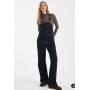 ASOS DESIGN denim dungaree in rinse wash