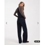 ASOS DESIGN denim dungaree in rinse wash