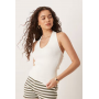 Mango fine knit halter top in vest