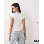 Cotton On all day crew tee in white