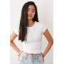 Cotton On all day crew tee in white