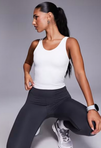 4505 soft touch rib vest...