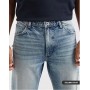 ASOS DESIGN flared jeans in light wash blue