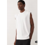 ASOS DESIGN heavyweight oversized tank in white