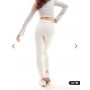 ONLY Blush skinny jeans with frayed hem in ecru