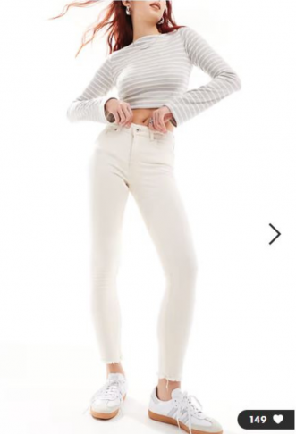 ONLY Blush skinny jeans...