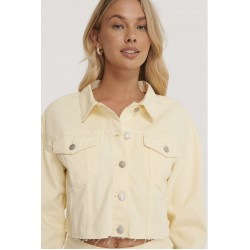 Organic Cotton Colored Denim Jacket