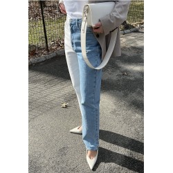 Two Colored Straight Denim