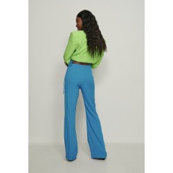 Recycled Tie Side Suit Pants