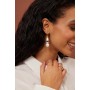 Pearl Bead Hanging Earrings