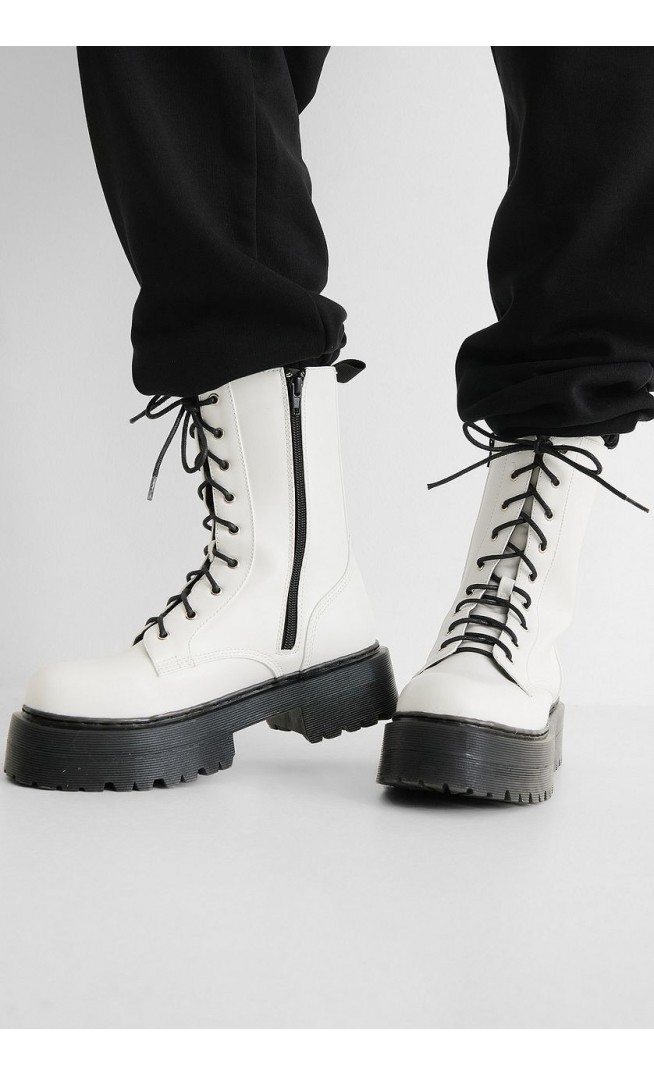 Profile Lace Up Boots