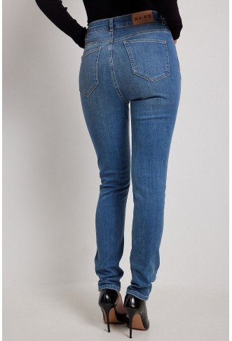 Skinny High Waist Stretch Jeans