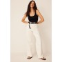 Mid Waisted Wide Trousers