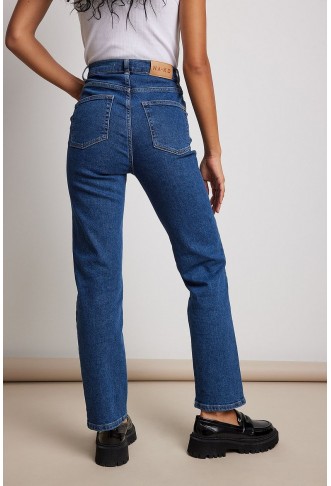 Straight High Waist Jeans