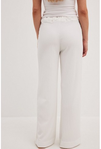 Wide Structured Trousers