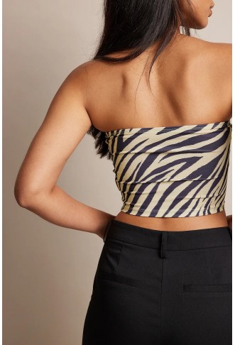 Bandeau Cropped Top