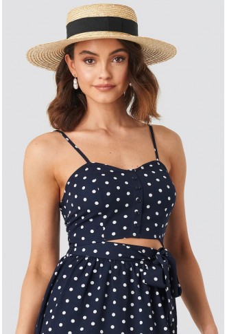 Cropped Dot Top
