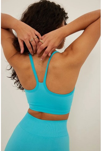 Seamless Cropped Bra Top