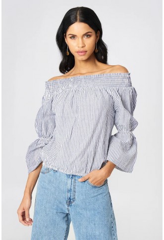 Off Shoulder Knot Back Top