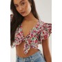 Frill Knot Top