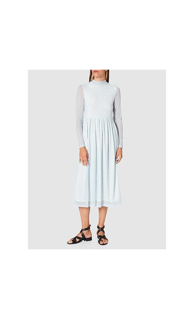 Recycled Ls Mesh Dress Casual