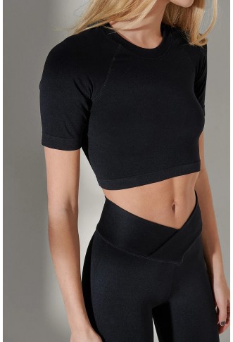 Seamless Scooped Neck Top