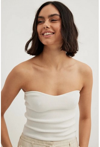 Fine Knitted Tube Top