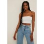 Ribbed Cropped Tube Top