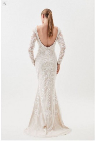 Embellished Revival Woven Maxi Dress