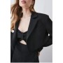 Compact Stretch Tailored Cropped Jacket