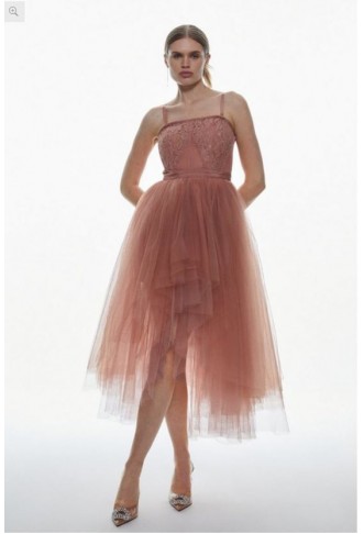 Lace And Tulle High Low...
