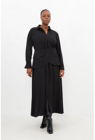 Plus Size Soft Tailored...