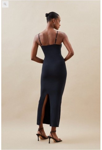 Contour Jersey Strappy Midaxi Dress