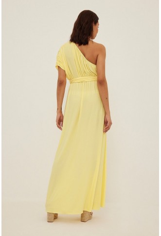 Draped Maxi Dress