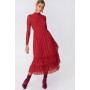 Mesh Frill Dress