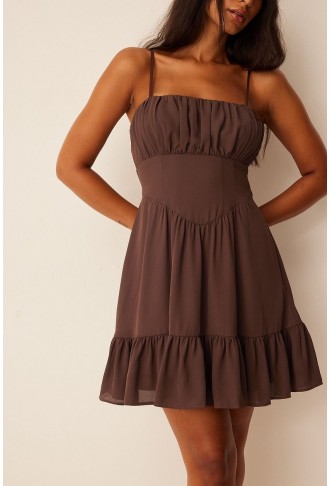 Recycled Frill Detail Mini...