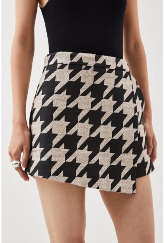 Tailored Houndstooth...