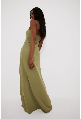 Knot Detailed Maxi Dress