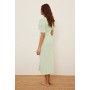 Soft Cotton Button Up Midi Dress