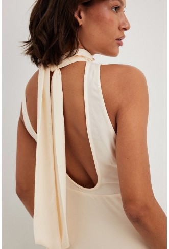 Open Back Long Dress