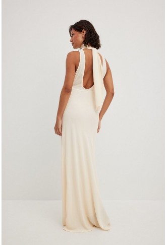 Open Back Long Dress